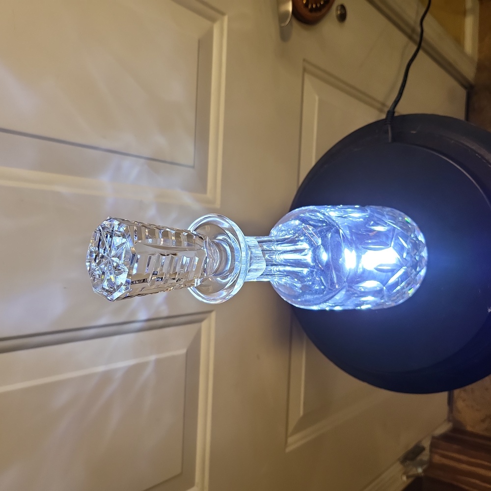 Waterford Crystal Lismore Cut Crystal Decanter Vintage 15.4" - Picture 4 of 14